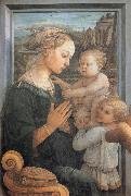 Fra Filippo Lippi, Madonna and Child with Two Angels,